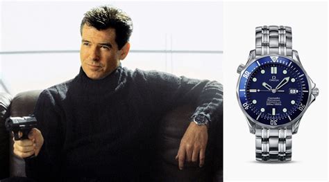 pierce brosnan omega watch